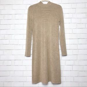 Richard and Company Vintage Beige Sweater Dress